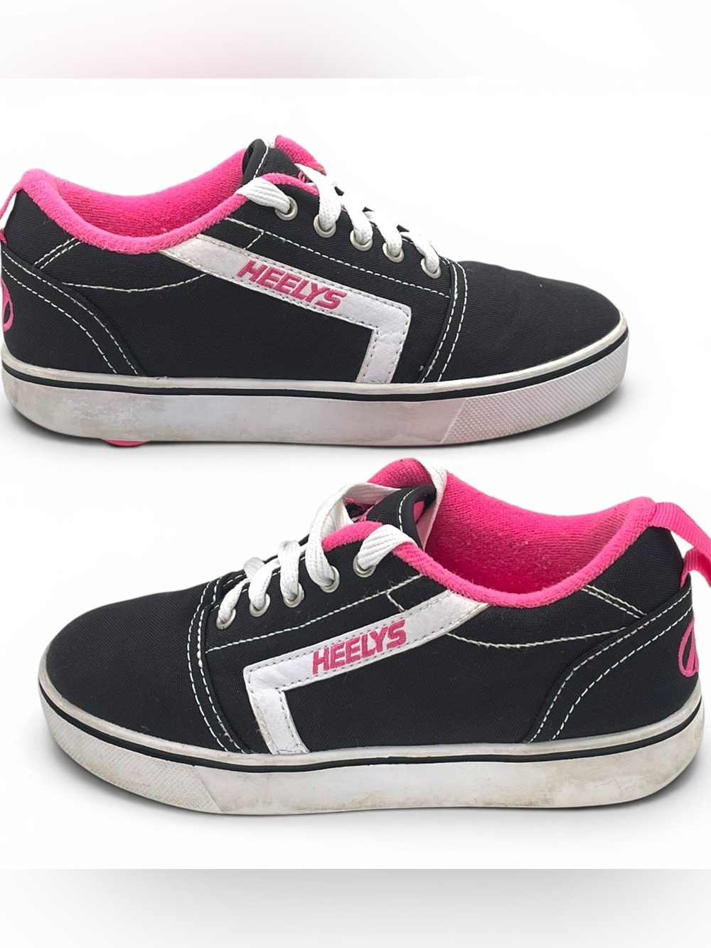 Heelys Black Pink Roller Skate Shoes Youth 4 Women’s 5